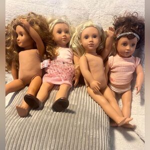 Our Generation Doll Random Set Of 4 Very Nice